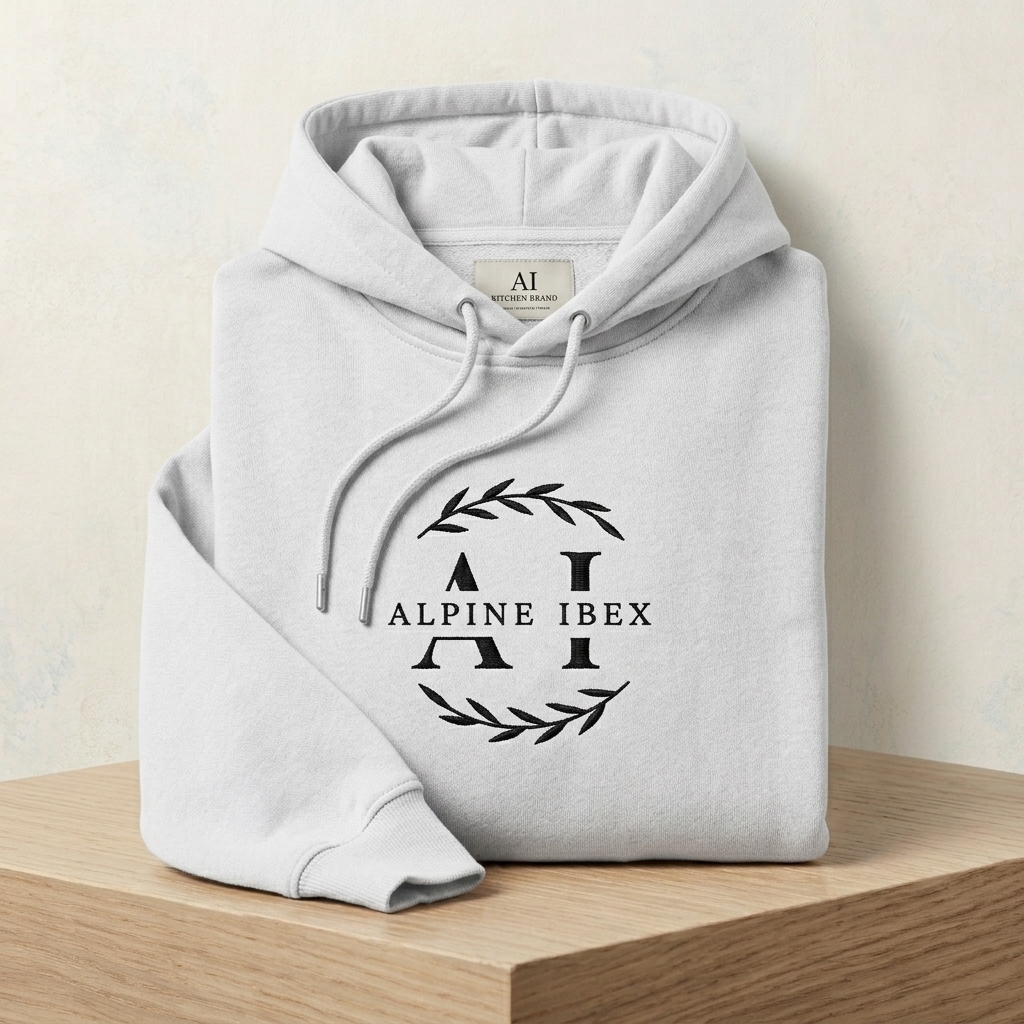 A.I Unisex Hoodie | Optic White · Champion fleece